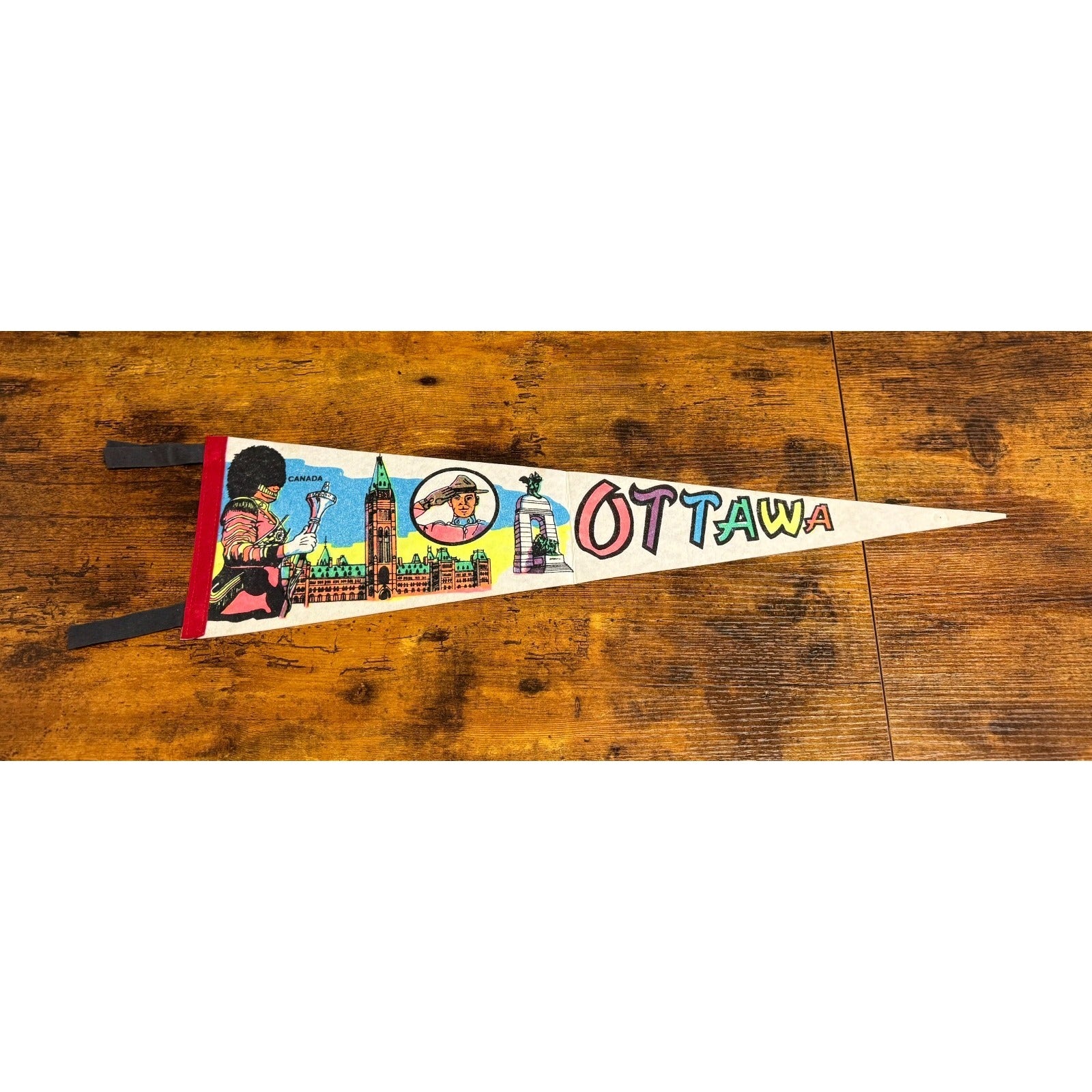 Vintage Ottawa, Canada pennant