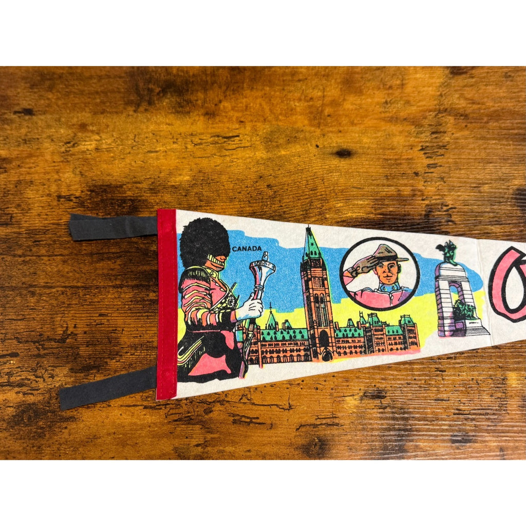 Vintage Ottawa, Canada pennant