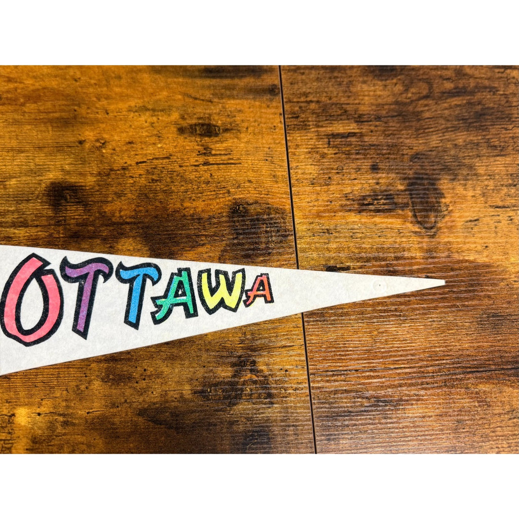 Vintage Ottawa, Canada pennant