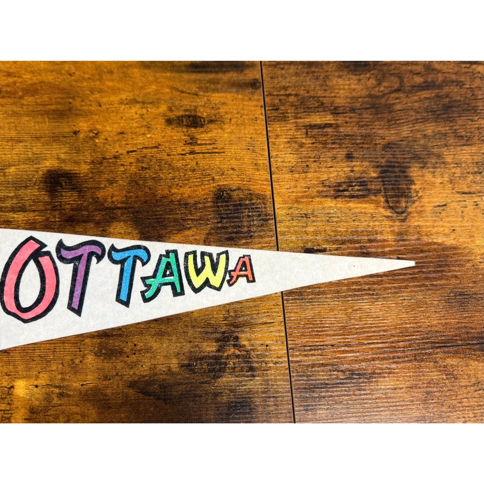 Vintage Ottawa, Canada pennant