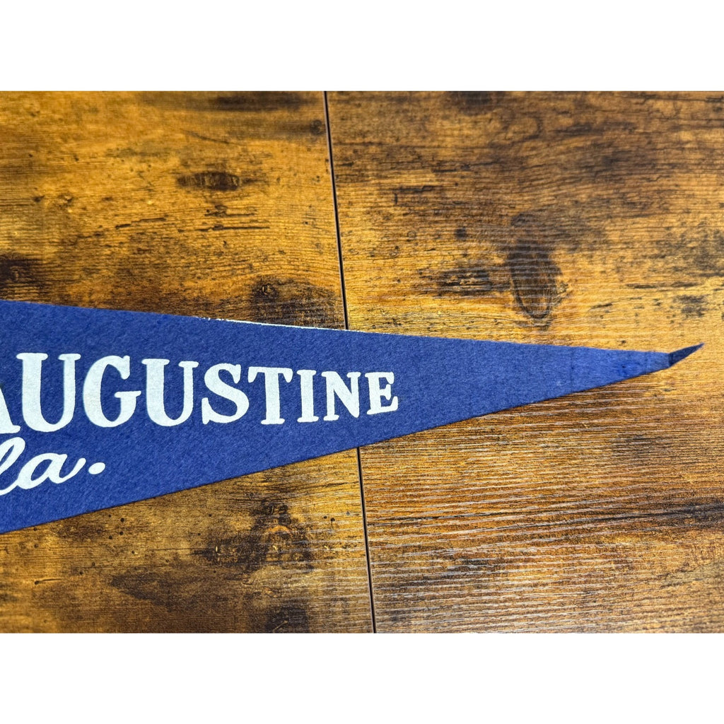 Vintage St. Augustine, Florida pennant Zorayda Castle