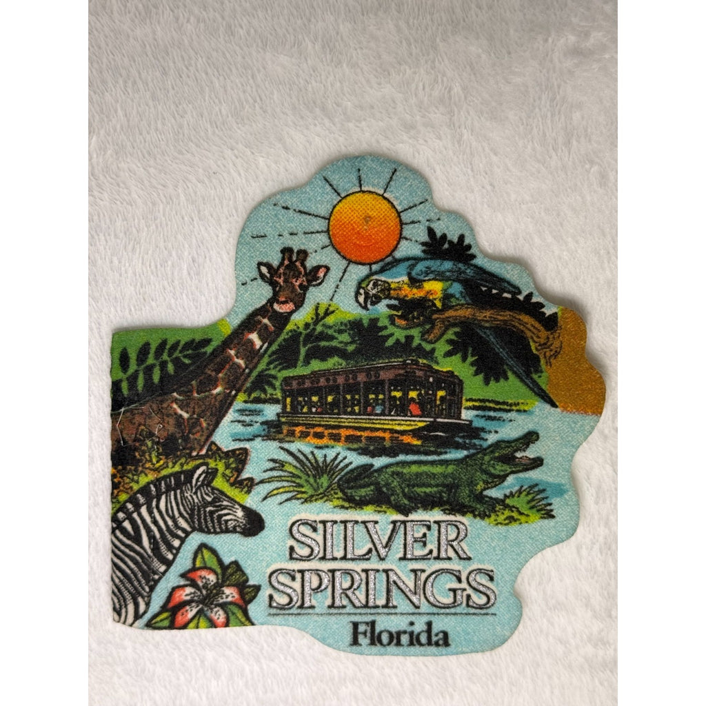 Vintage Silver Springs, Florida mini pennant