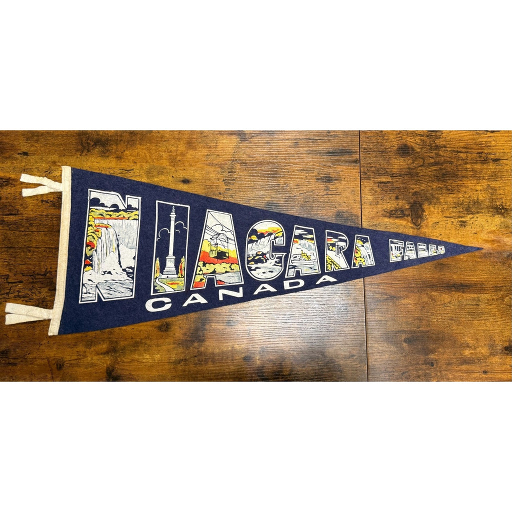 Vintage Niagara Falls Canada pennant