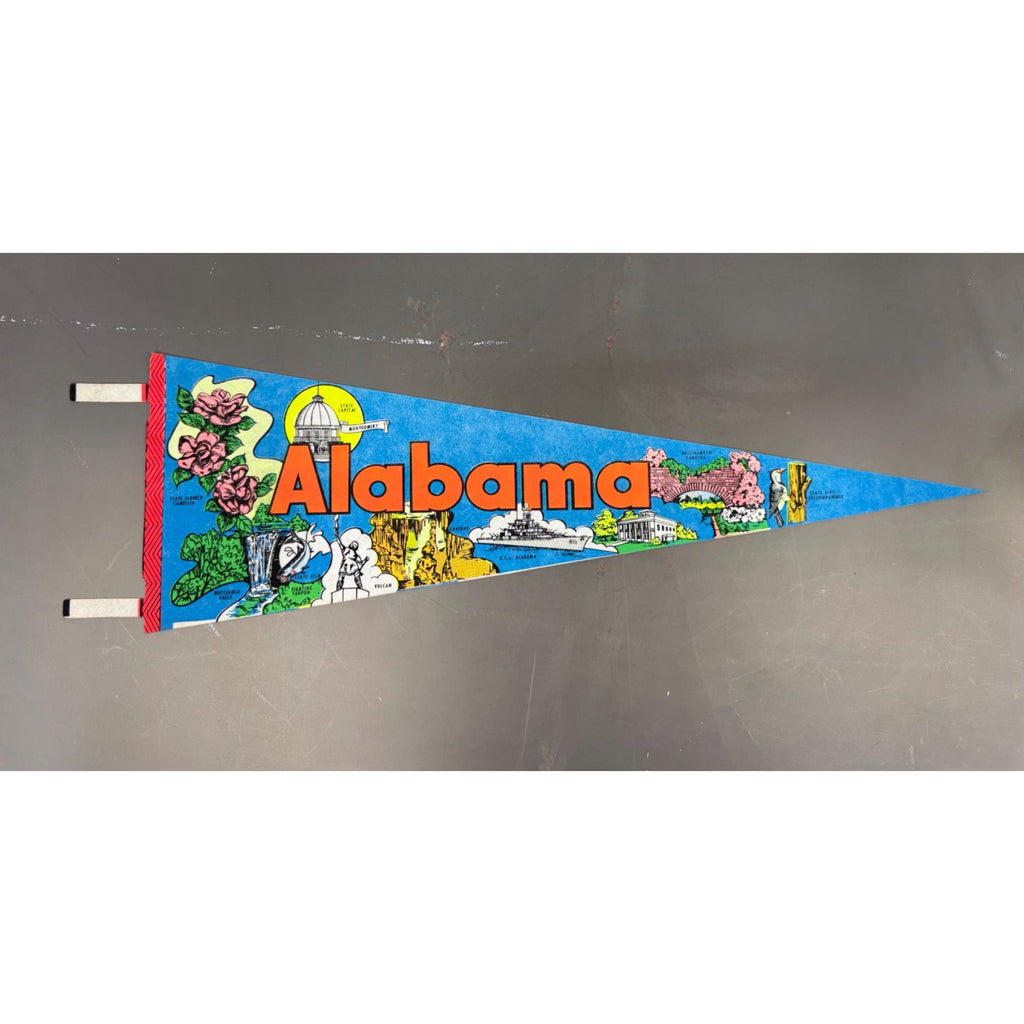 Vintage Alabama state pennant