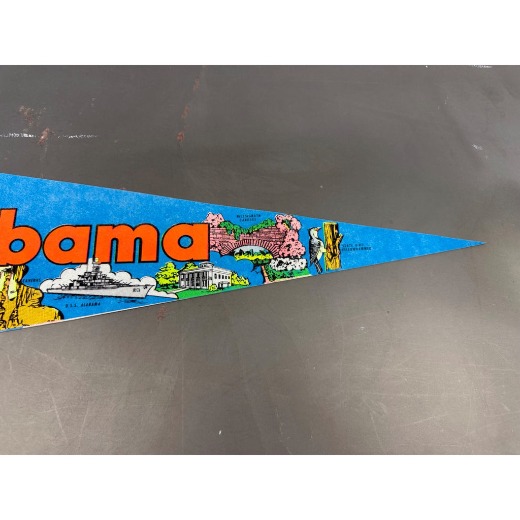 Vintage Alabama state pennant