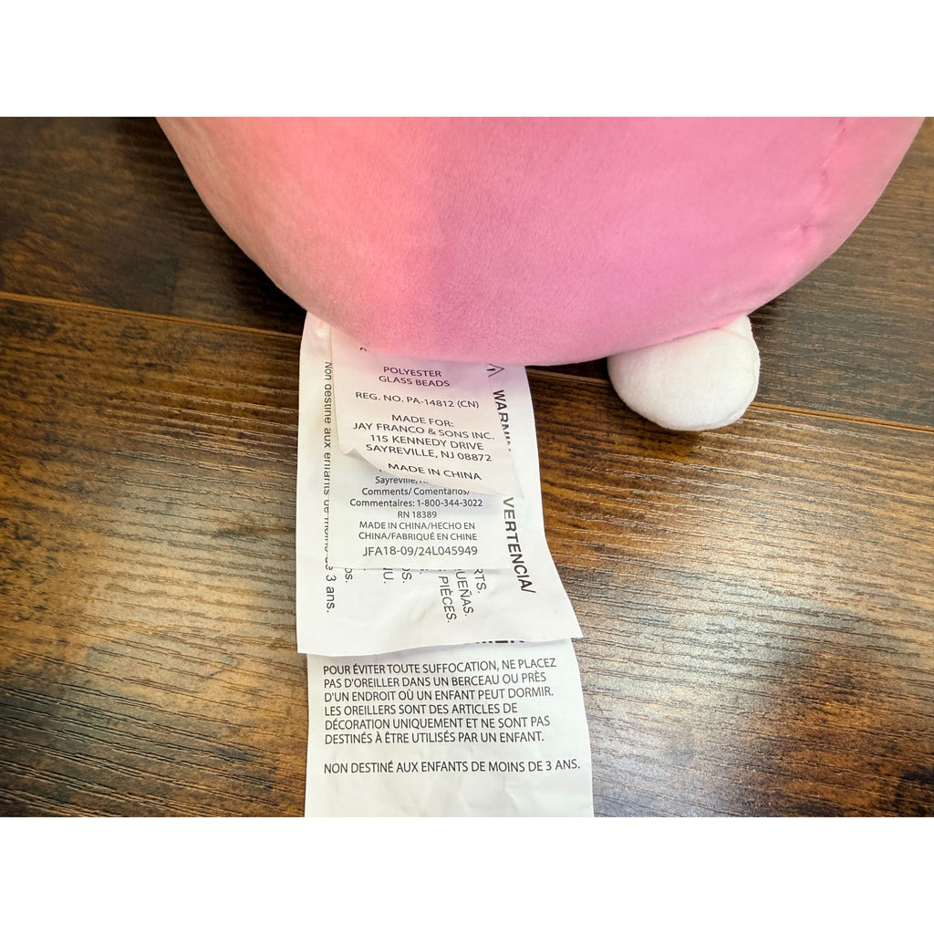 NEW Hello Kitty Weighted Plush Doll Pink Bow & Dress 13-Inch Soft Comfort Toy
