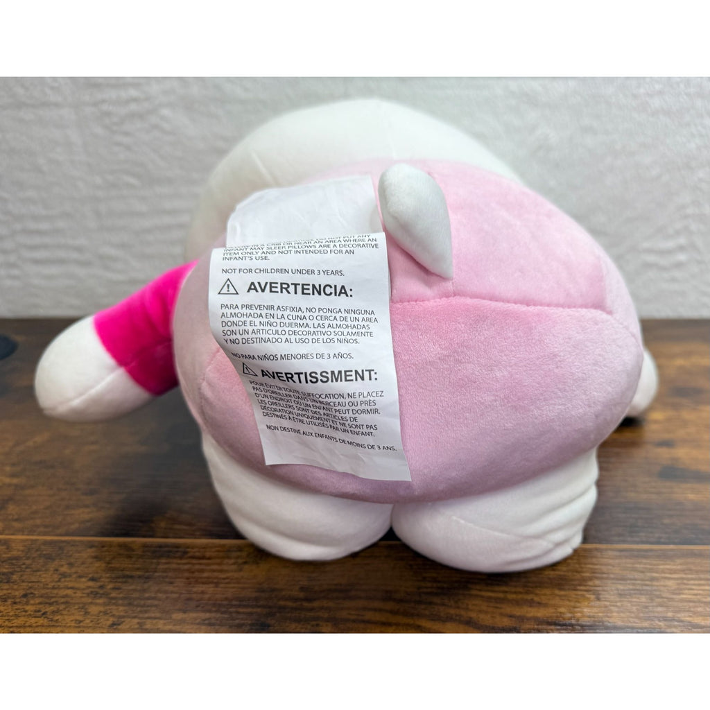 NEW Hello Kitty Weighted Plush Doll Pink Bow & Dress 13-Inch Soft Comfort Toy