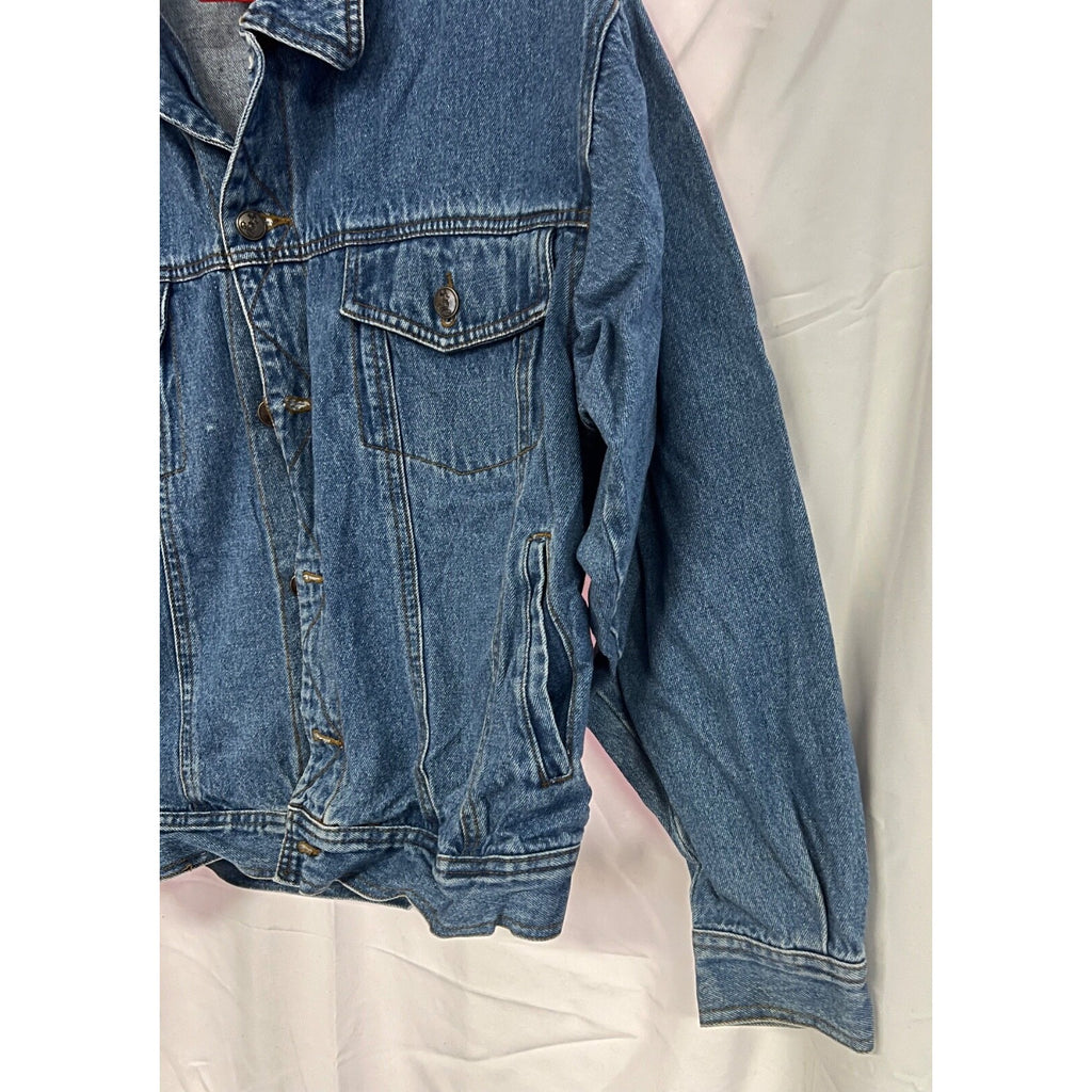 Vintage Mickey Mouse denim embroidered jacket size small