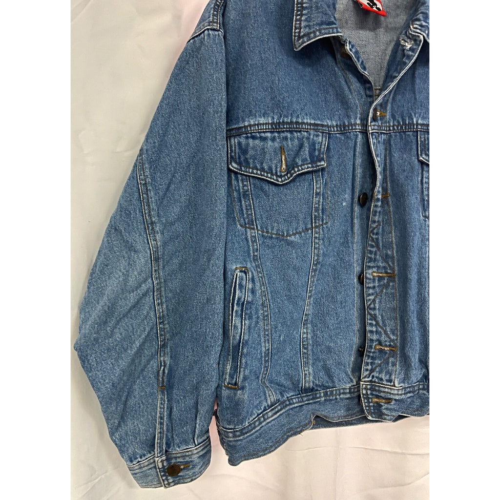 Vintage Mickey Mouse denim embroidered jacket size small