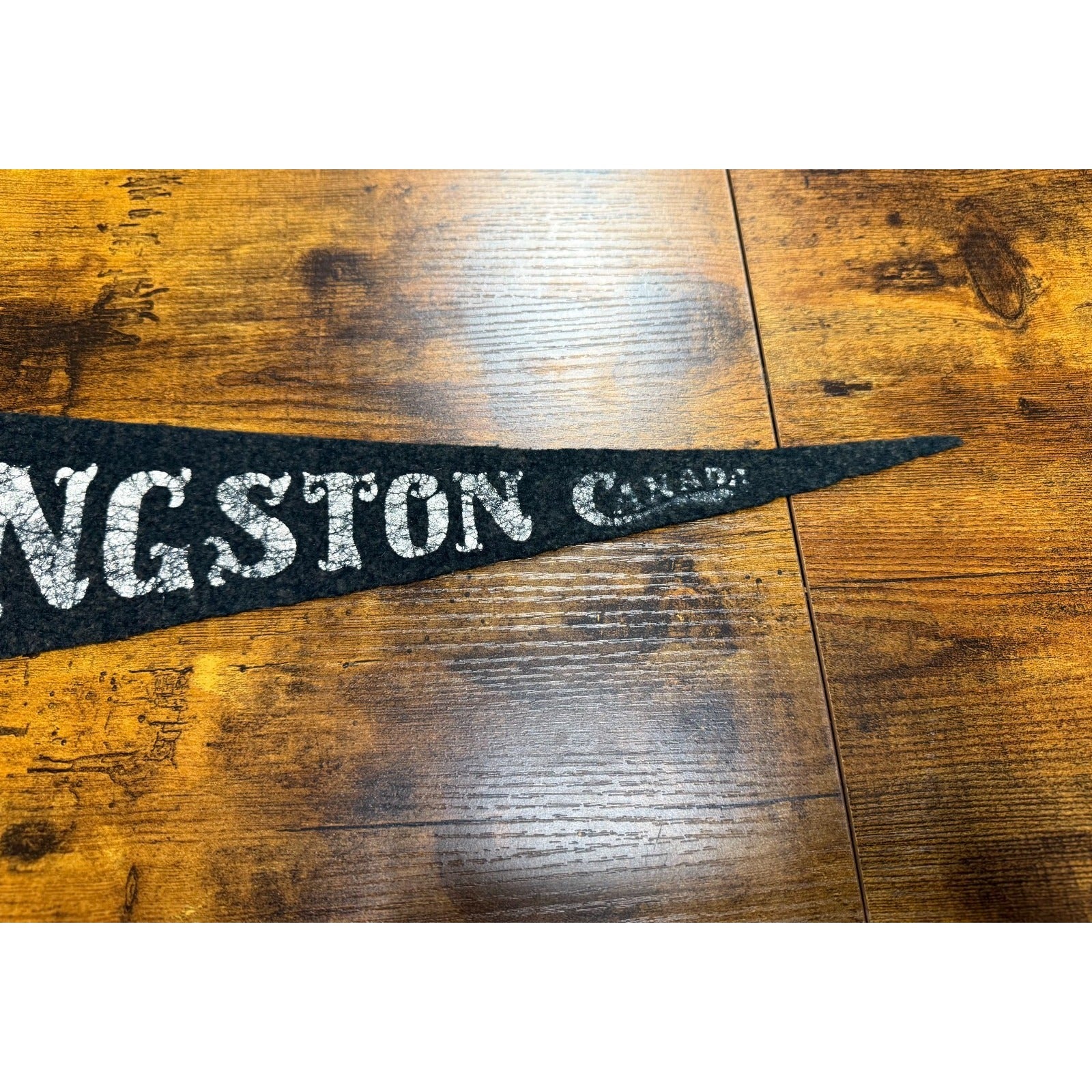 Vintage Kingston, Canada pennant