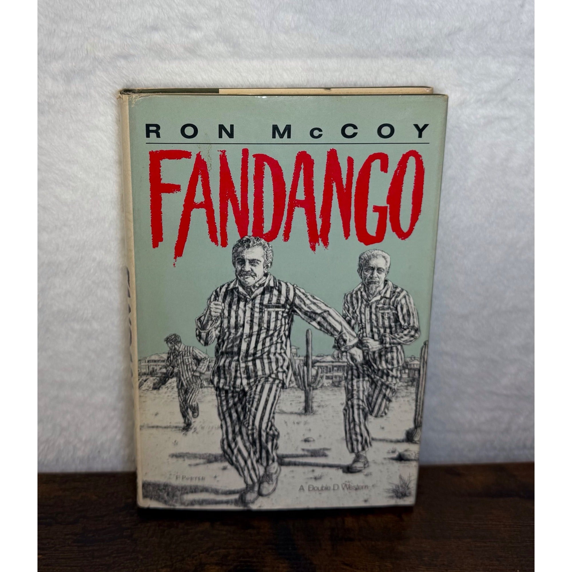 Fandango By Ron McCoy Hardcover Novel First Edition Vintage Western Adventure