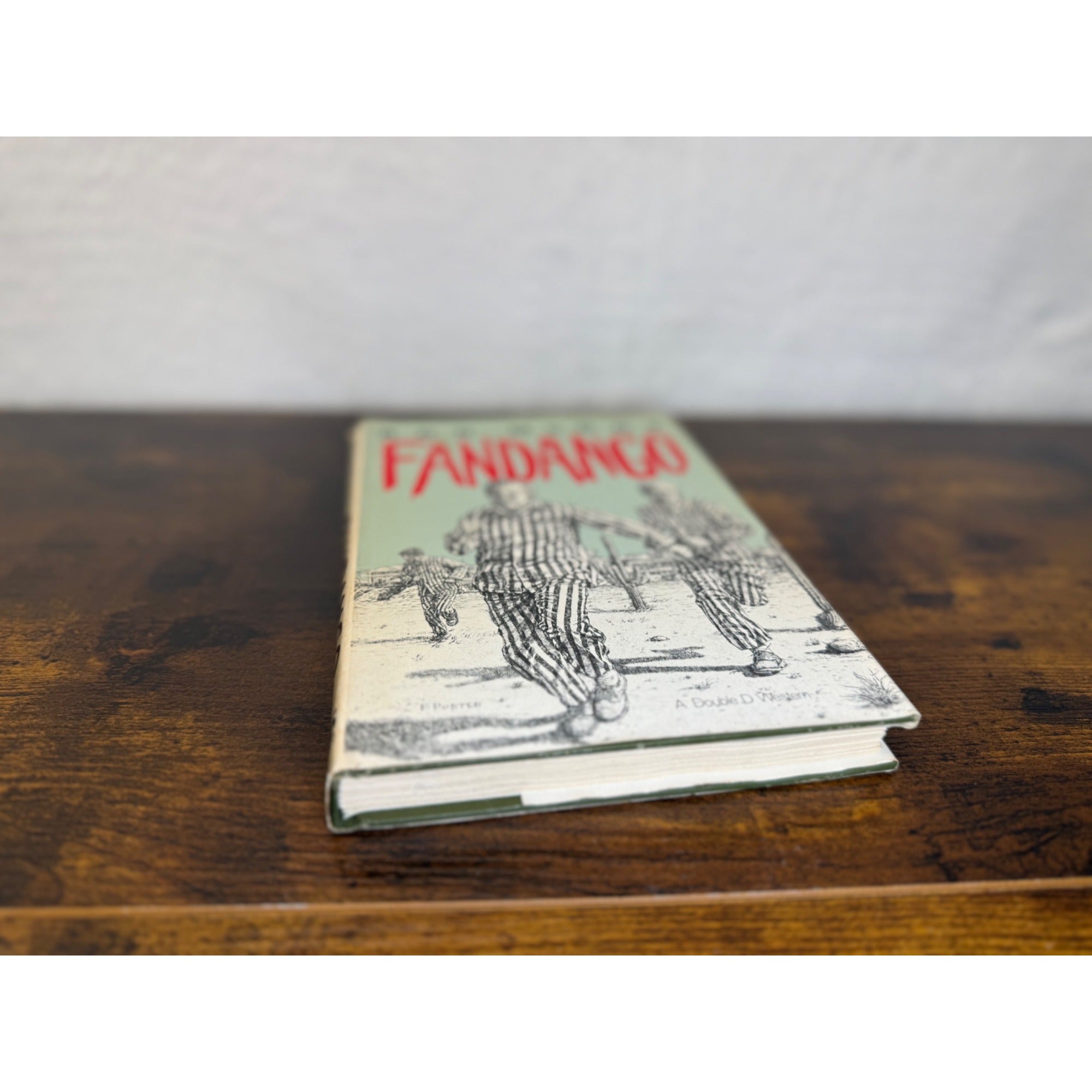 Fandango By Ron McCoy Hardcover Novel First Edition Vintage Western Adventure