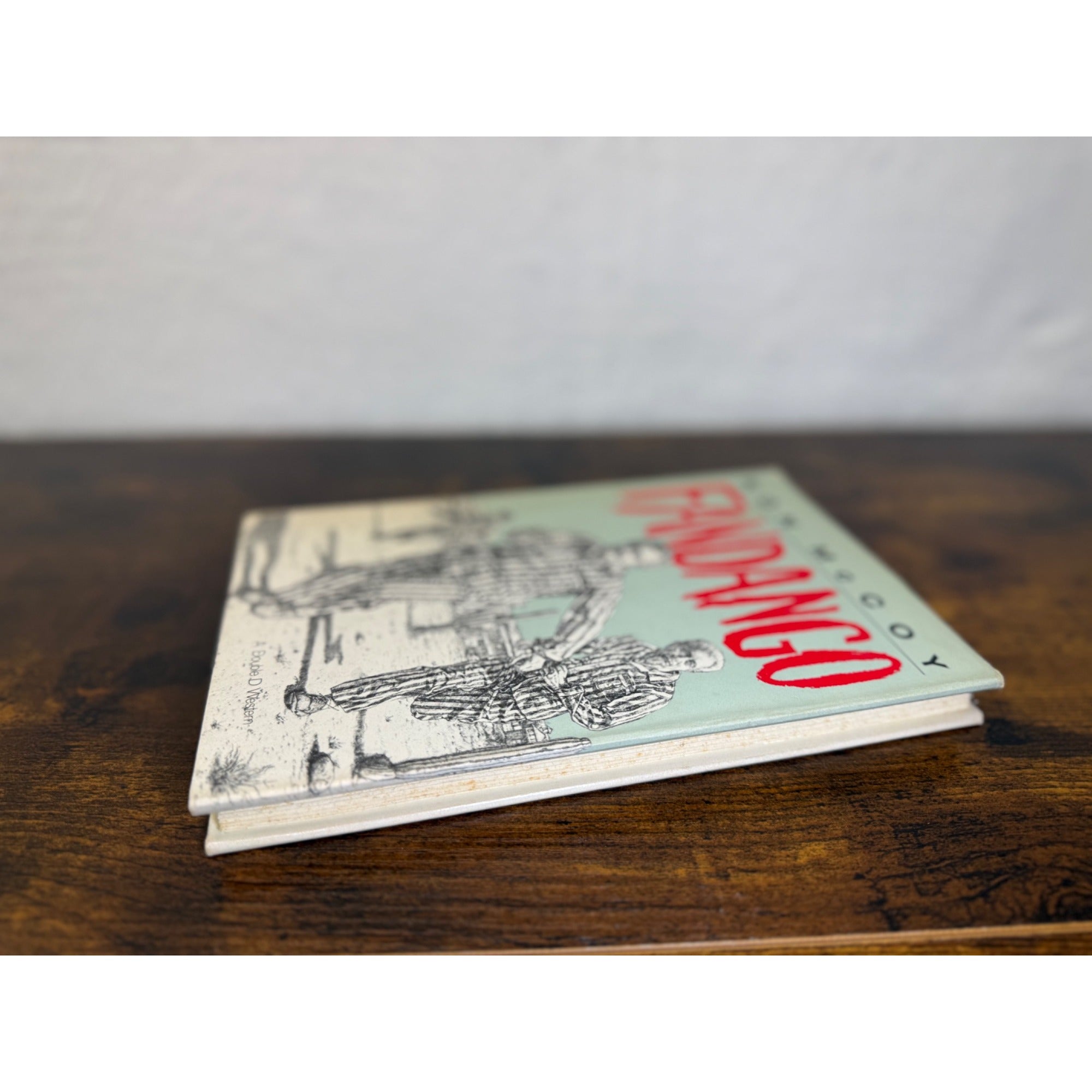 Fandango By Ron McCoy Hardcover Novel First Edition Vintage Western Adventure