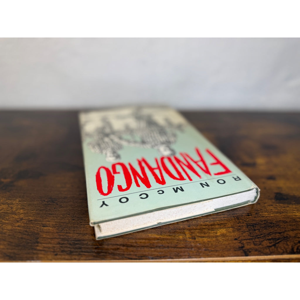 Fandango By Ron McCoy Hardcover Novel First Edition Vintage Western Adventure