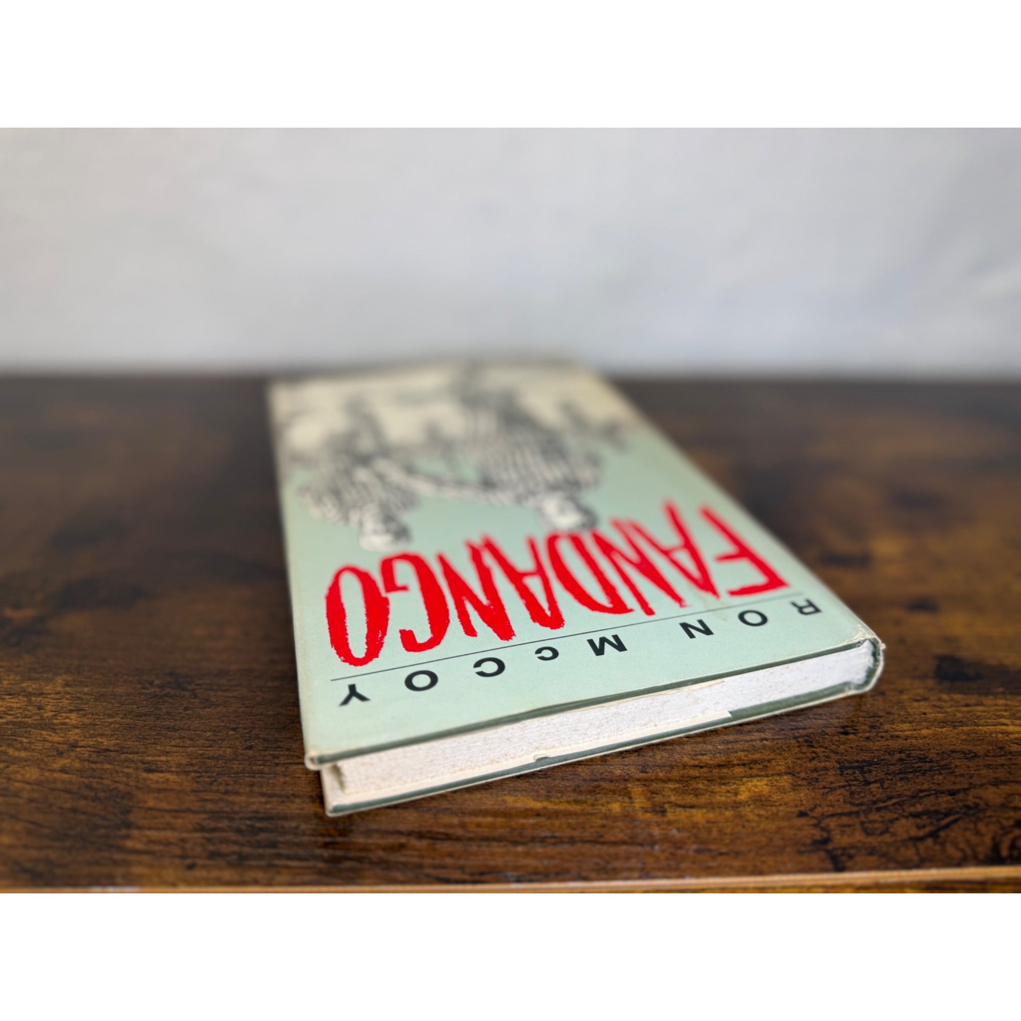Fandango By Ron McCoy Hardcover Novel First Edition Vintage Western Adventure