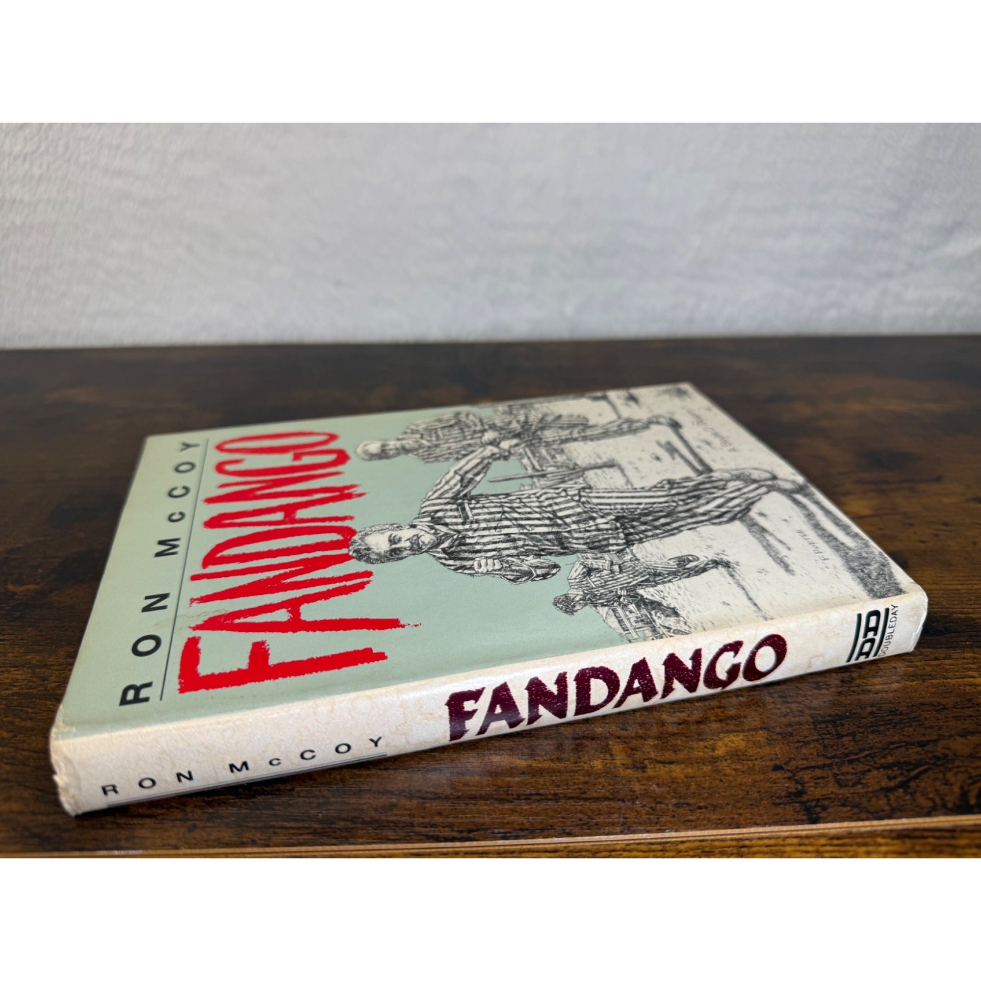 Fandango By Ron McCoy Hardcover Novel First Edition Vintage Western Adventure