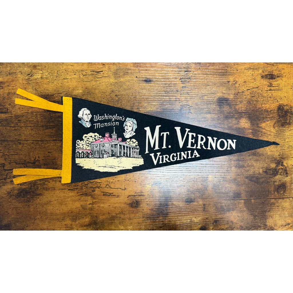 Vintage Mt. Vernon, Virgina pennant