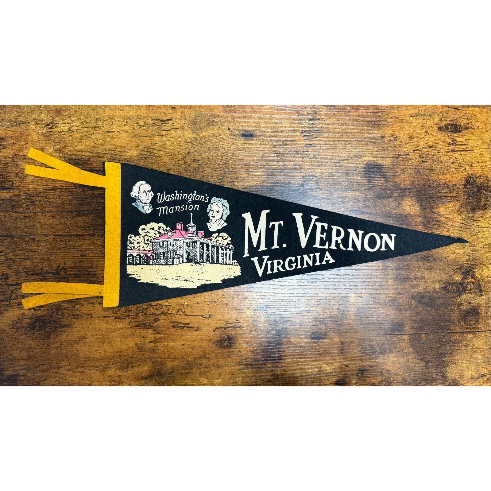 Vintage Mt. Vernon, Virgina pennant