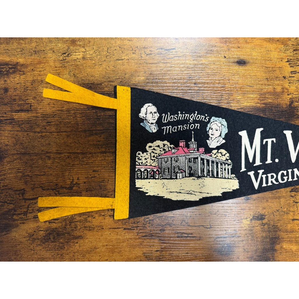 Vintage Mt. Vernon, Virgina pennant