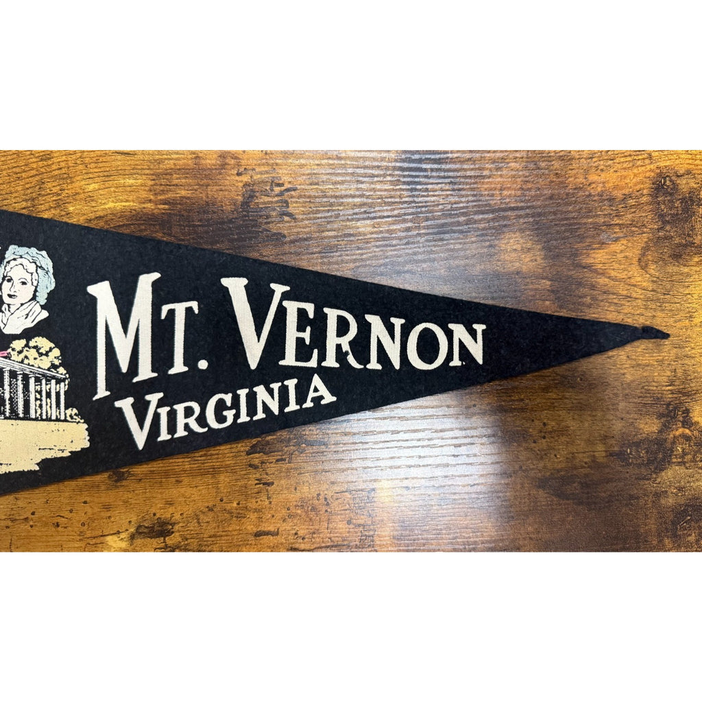 Vintage Mt. Vernon, Virgina pennant