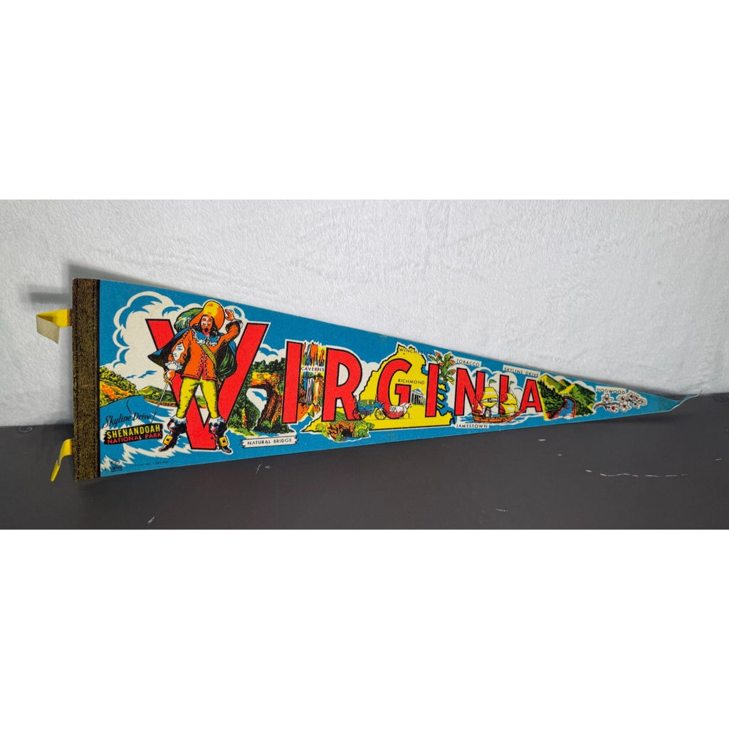 Vintage Virginia State pennant
