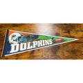 Vintage 90's NFL Miami Dolphins pennant