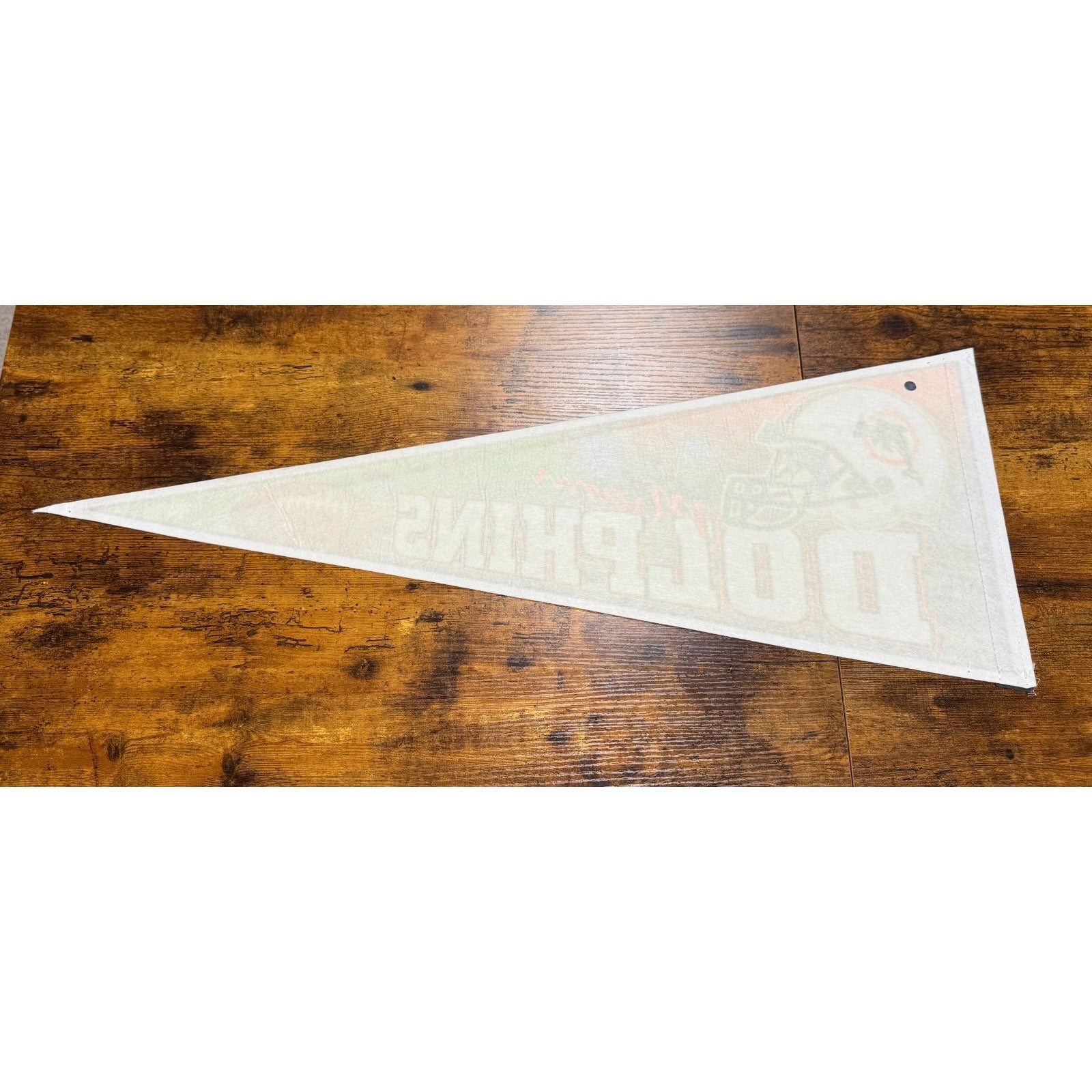 Vintage 90's NFL Miami Dolphins pennant