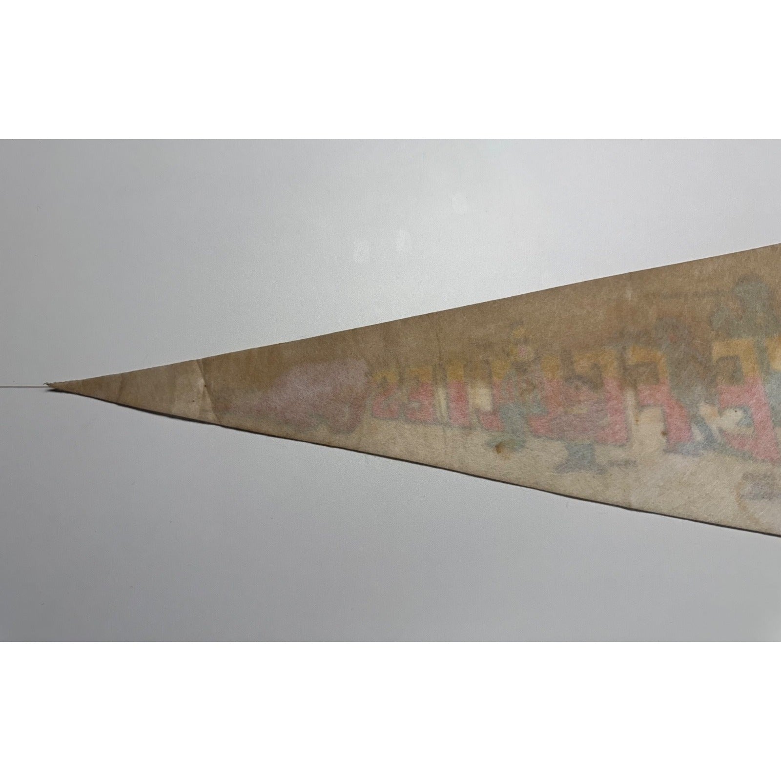 Sesame Street Muppets Ice Follies Pennant Flag Vintage 1970s Big Bird Bert Ernie