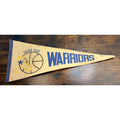 Golden State Warriors Vintage Felt Pennant With California & Basketball Logo