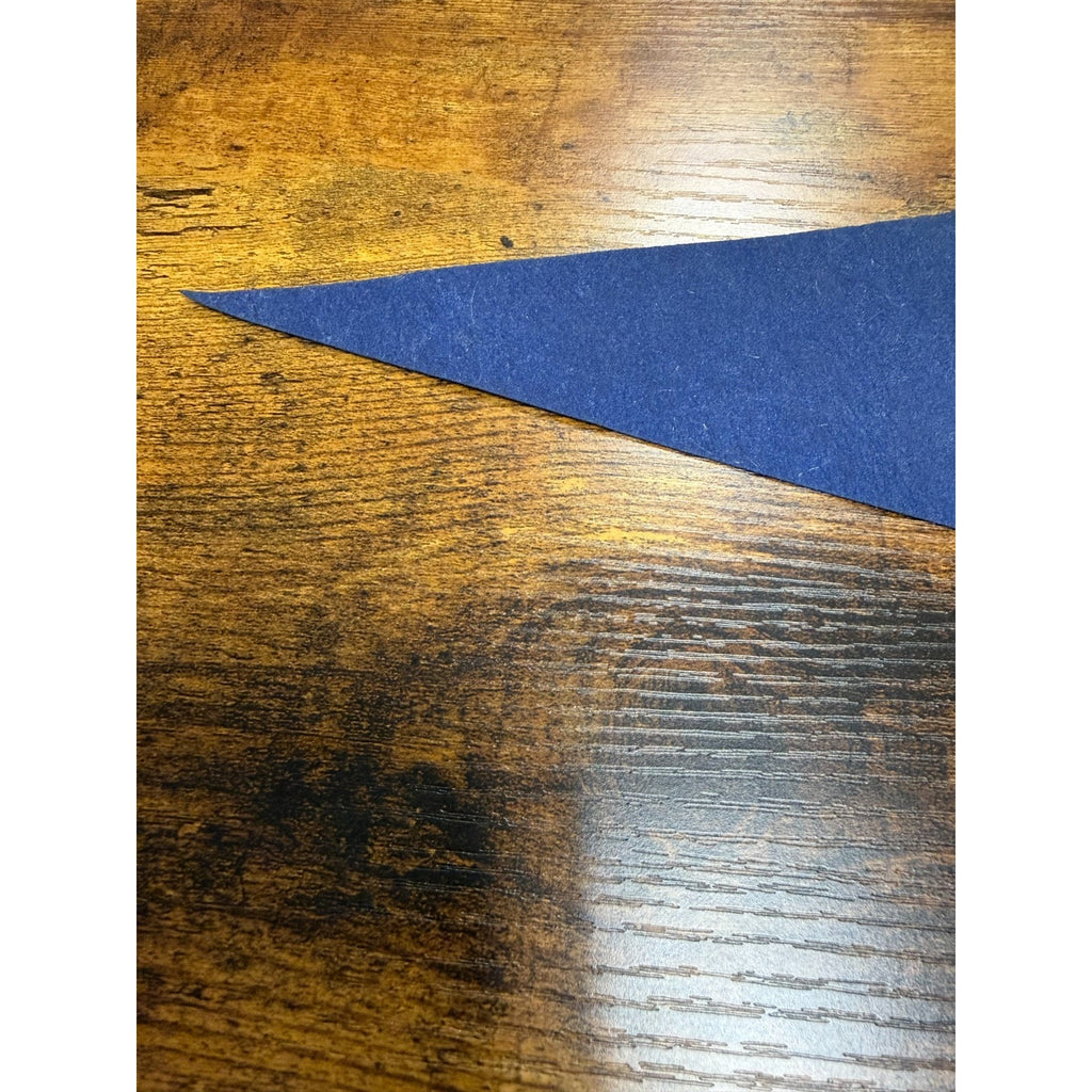 Vintage Mt. Vernon, Va mini pennant with pencil