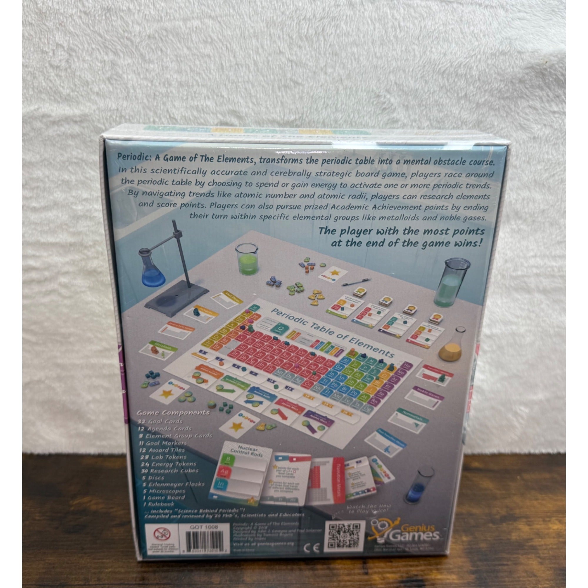 Periodic: A Game Of The Elements Board Game By Genius Games