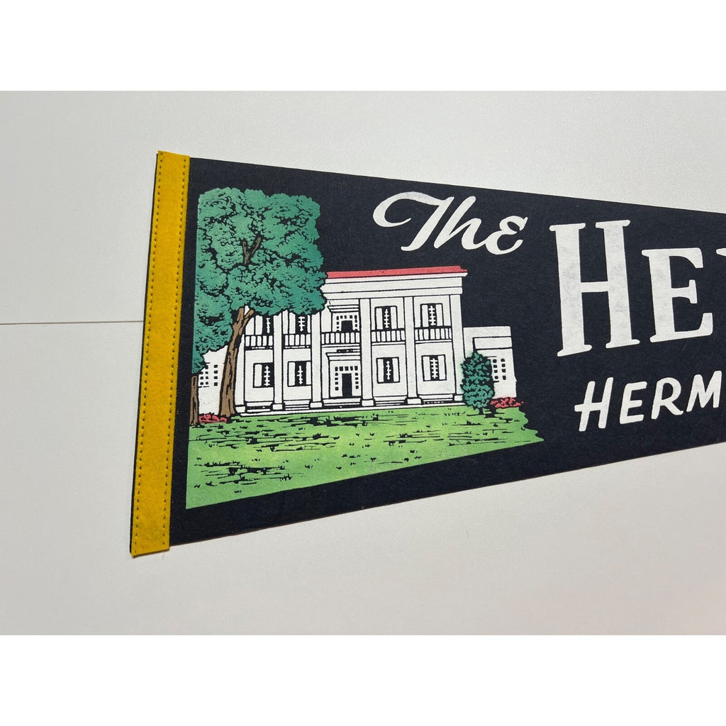 Vintage "The Hermitage" Hermitage, Tennessee pennant