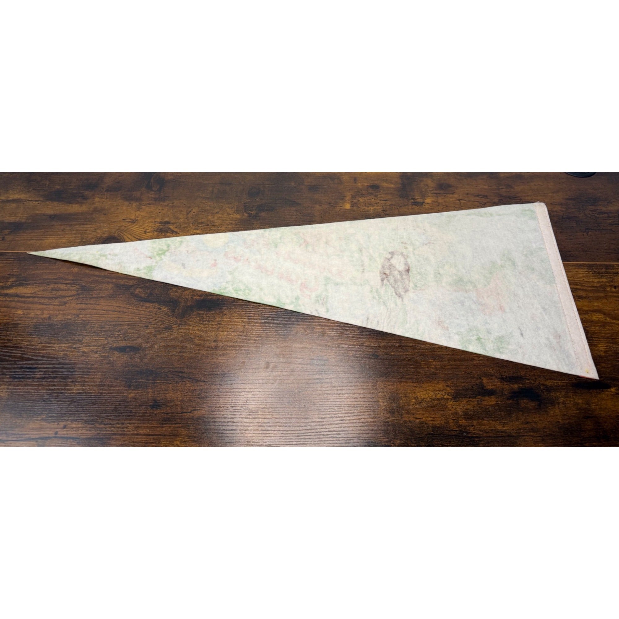 Vintage Busch Gardens Tampa Florida Souvenir Felt Pennant With Animals