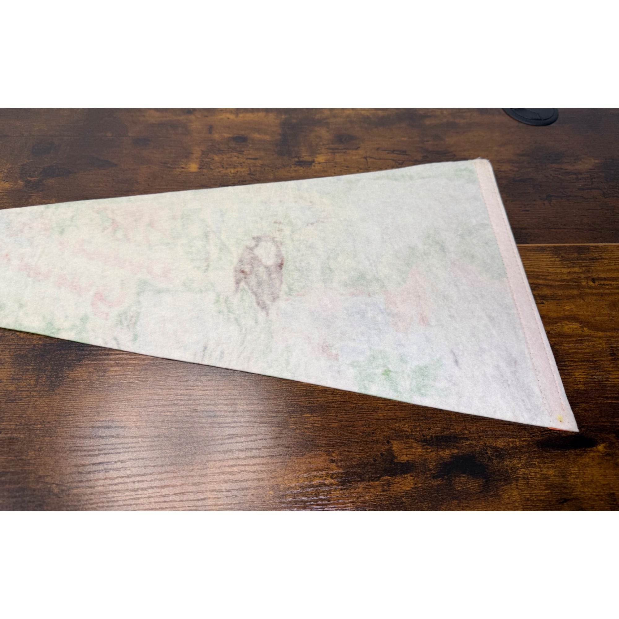 Vintage Busch Gardens Tampa Florida Souvenir Felt Pennant With Animals