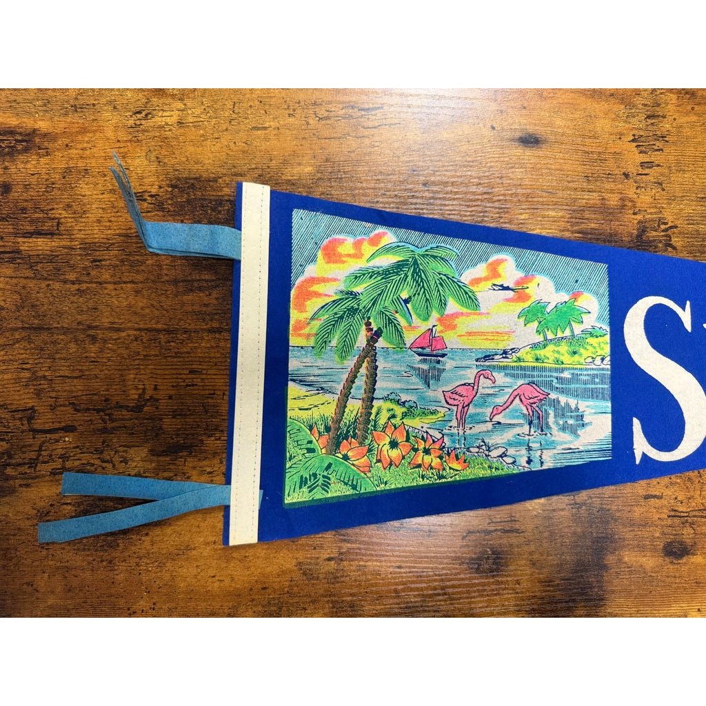 Vintage Silver Springs, Florida pennant