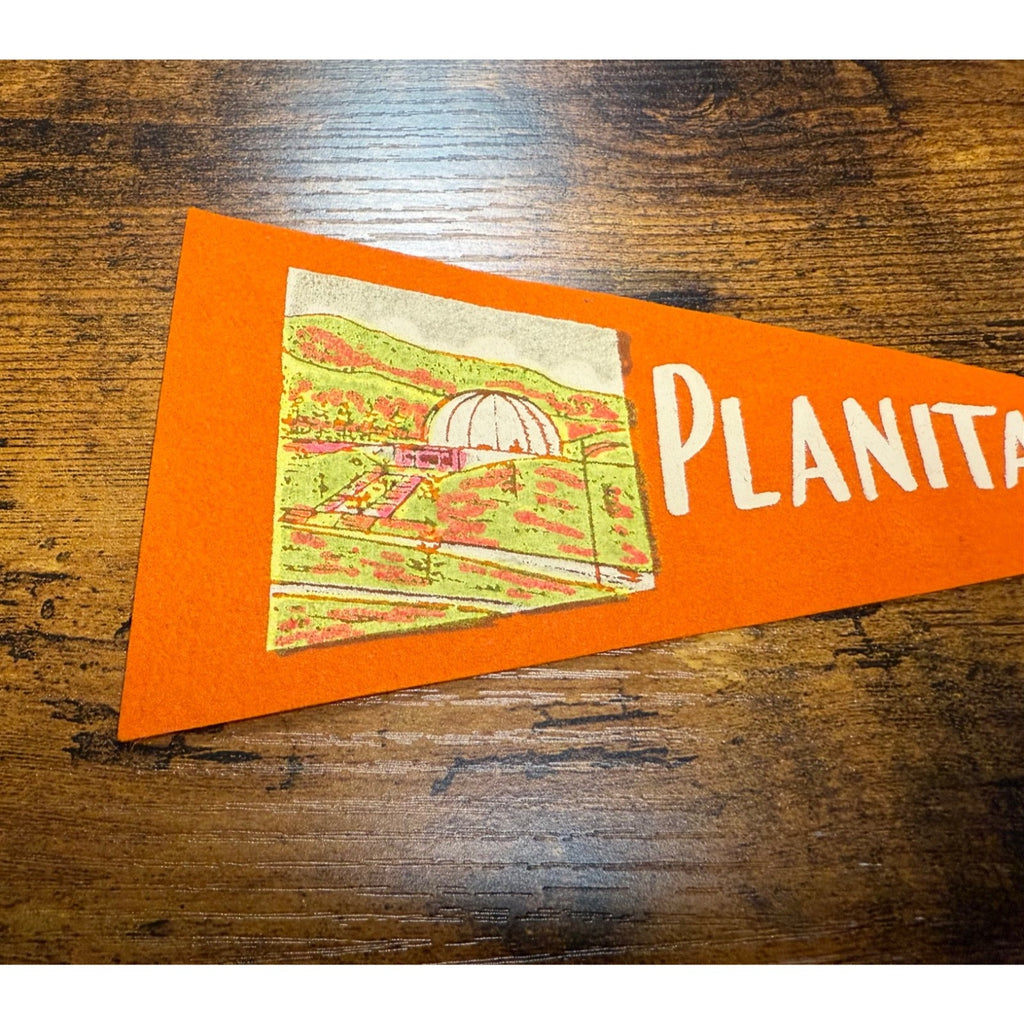 Vintage Planitarium pennant