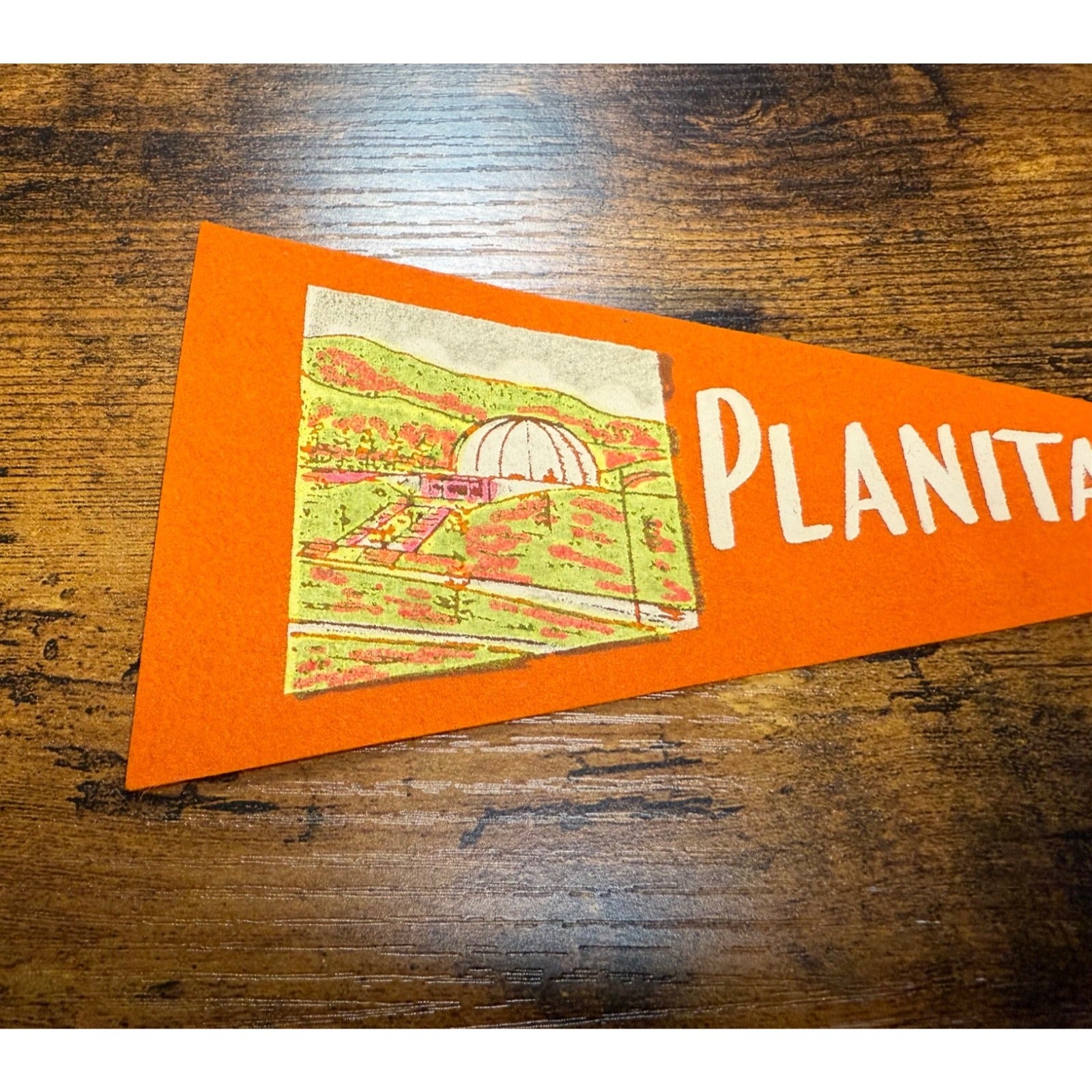 Vintage Planitarium pennant