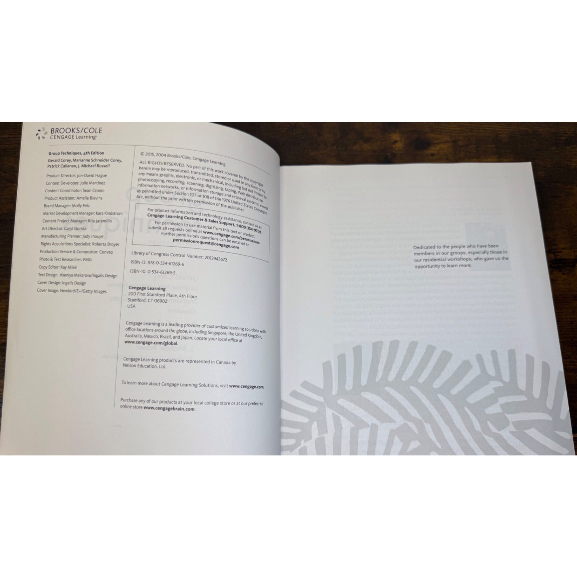 Group Techniques Fourth Edition By Corey & Callanan Paperback