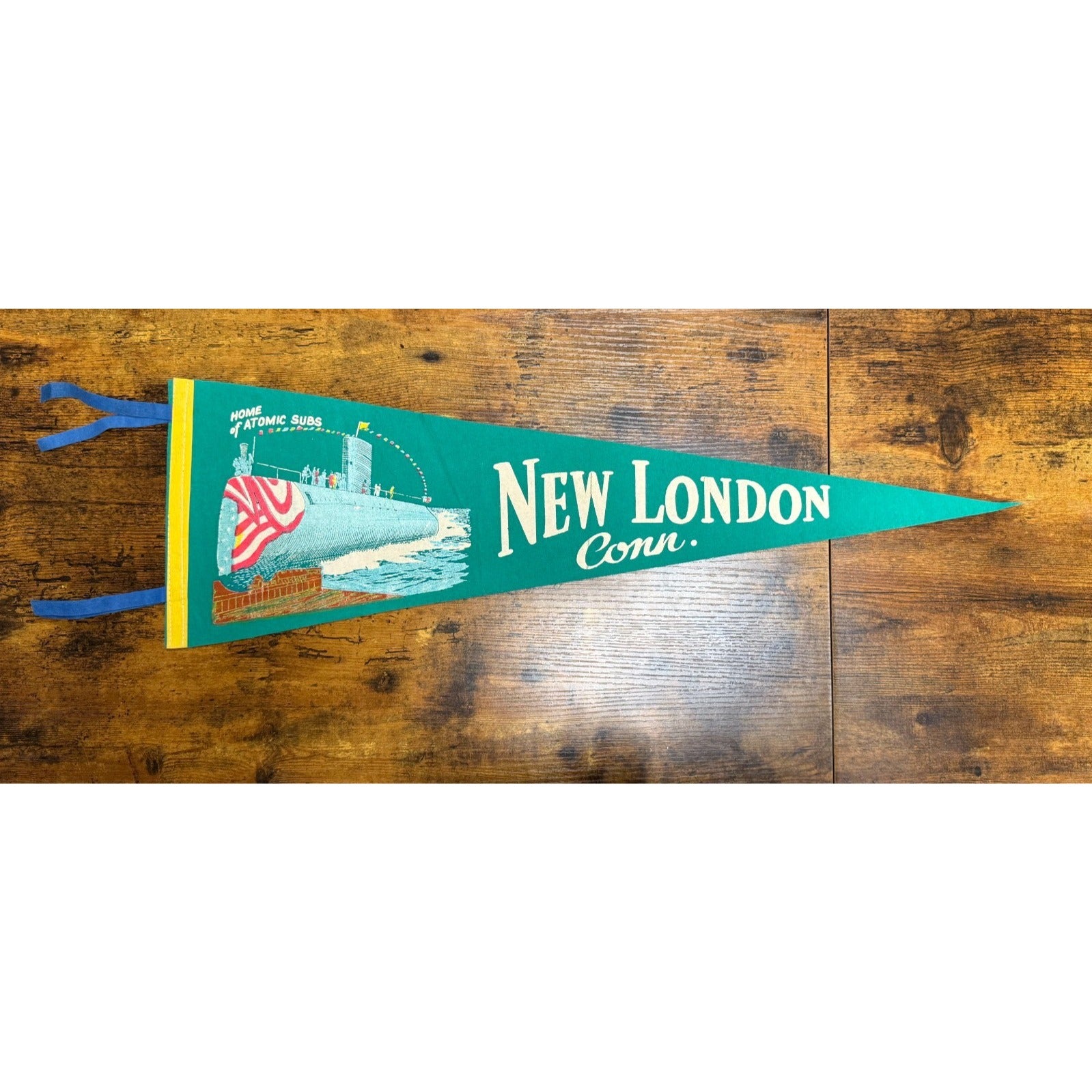 Vintage New London, Connecticut pennant
