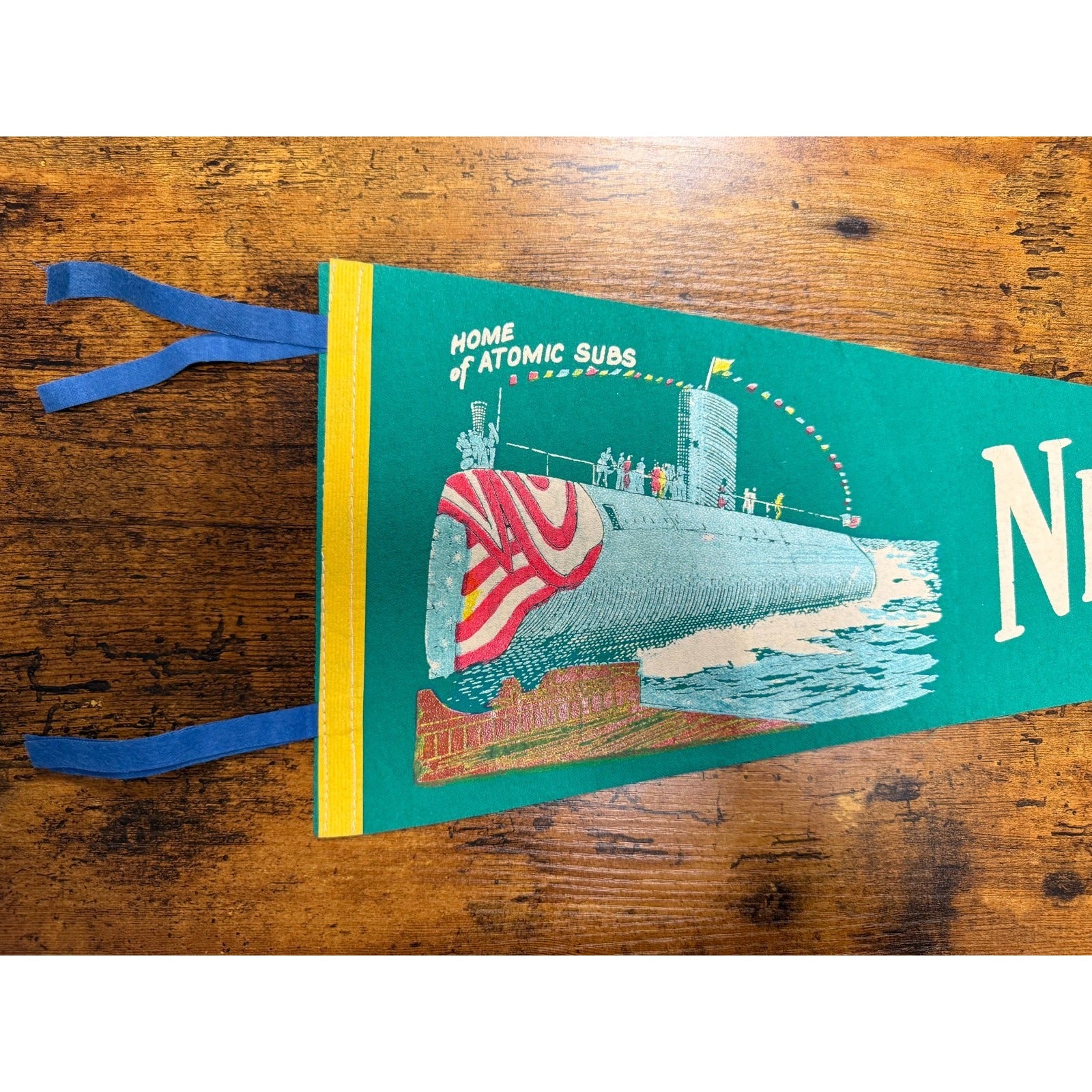 Vintage New London, Connecticut pennant