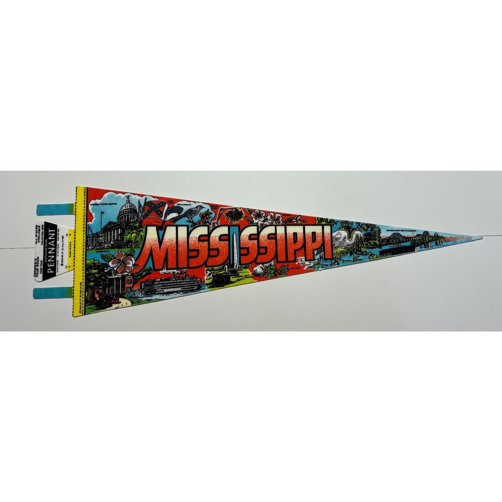 Vintage Mississippi pennant