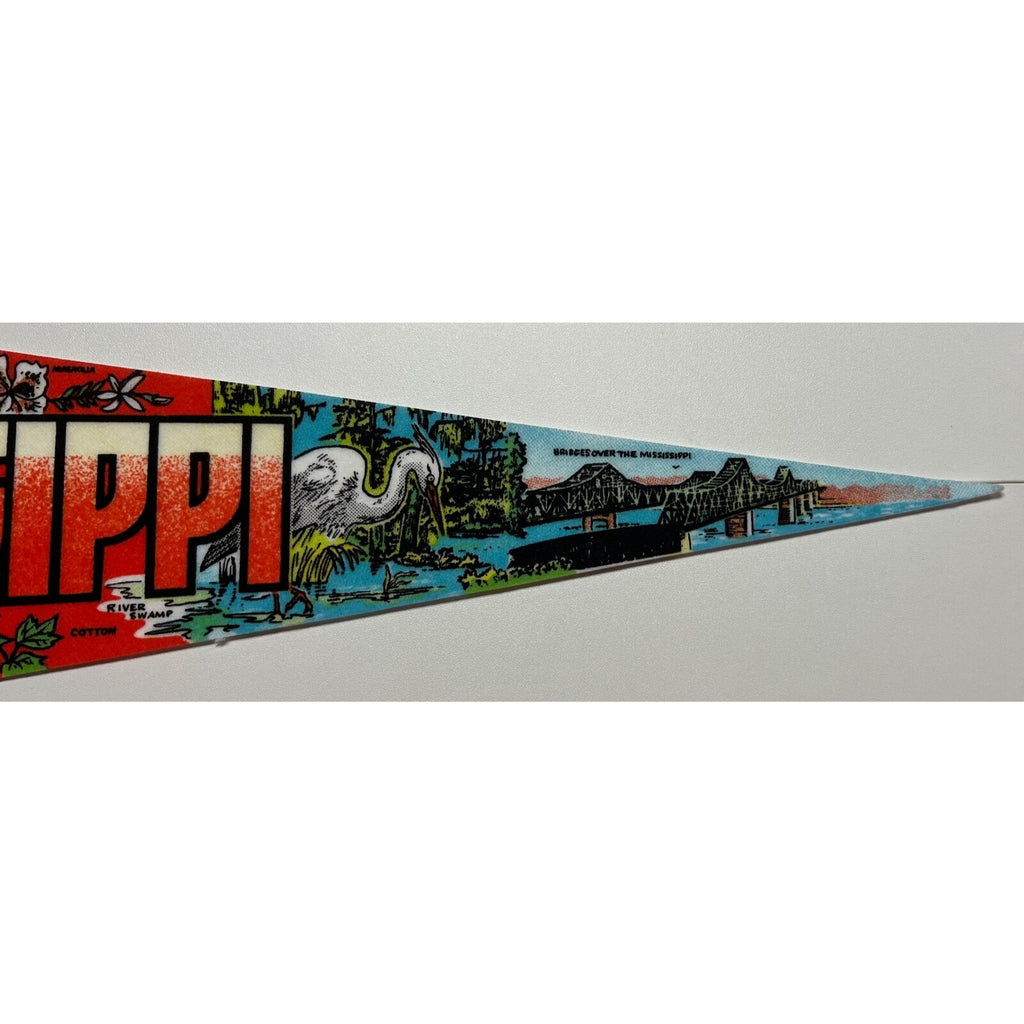 Vintage Mississippi pennant