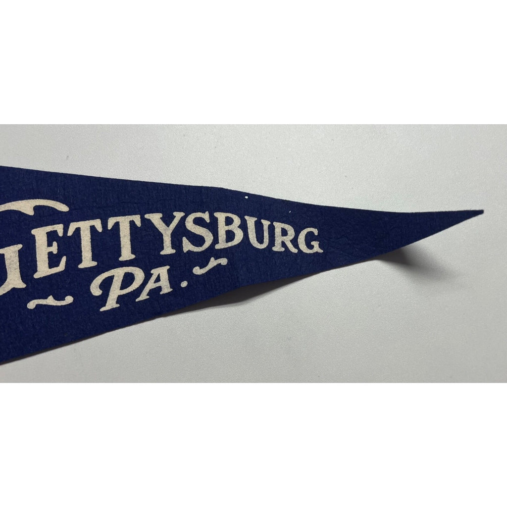 Vintage 1968 Gettysburg, PA pennant blue