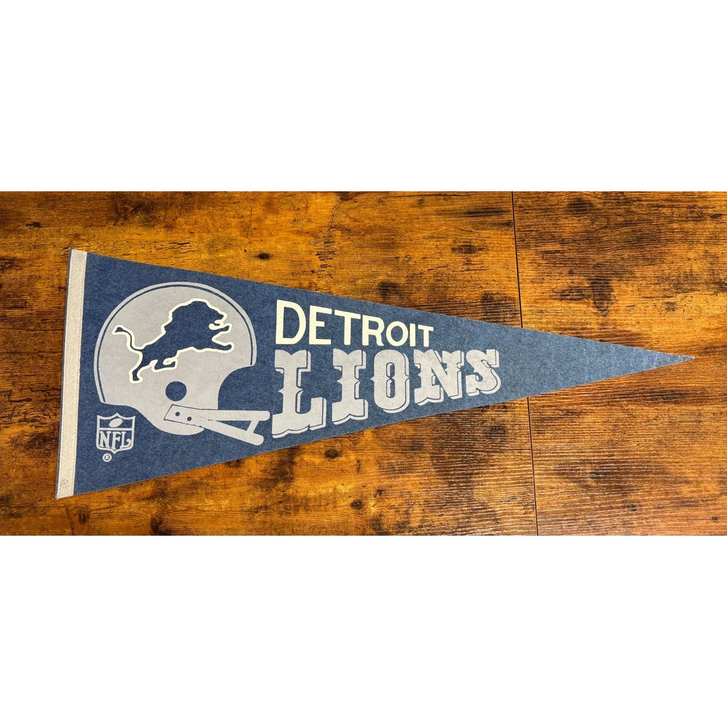 Vintage NFL Detroit Lions pennant