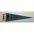 Vintage Souvenir Felt Pennant Fort Mountain Frontier Lands Chatsworth GA