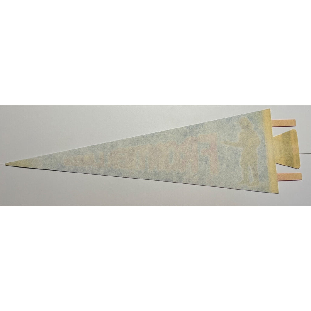 Vintage Souvenir Felt Pennant Fort Mountain Frontier Lands Chatsworth GA