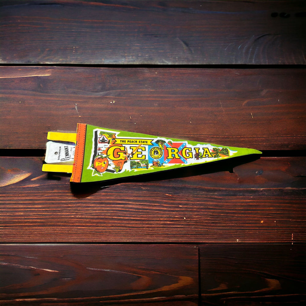 Vintage Georgia graphic pennant