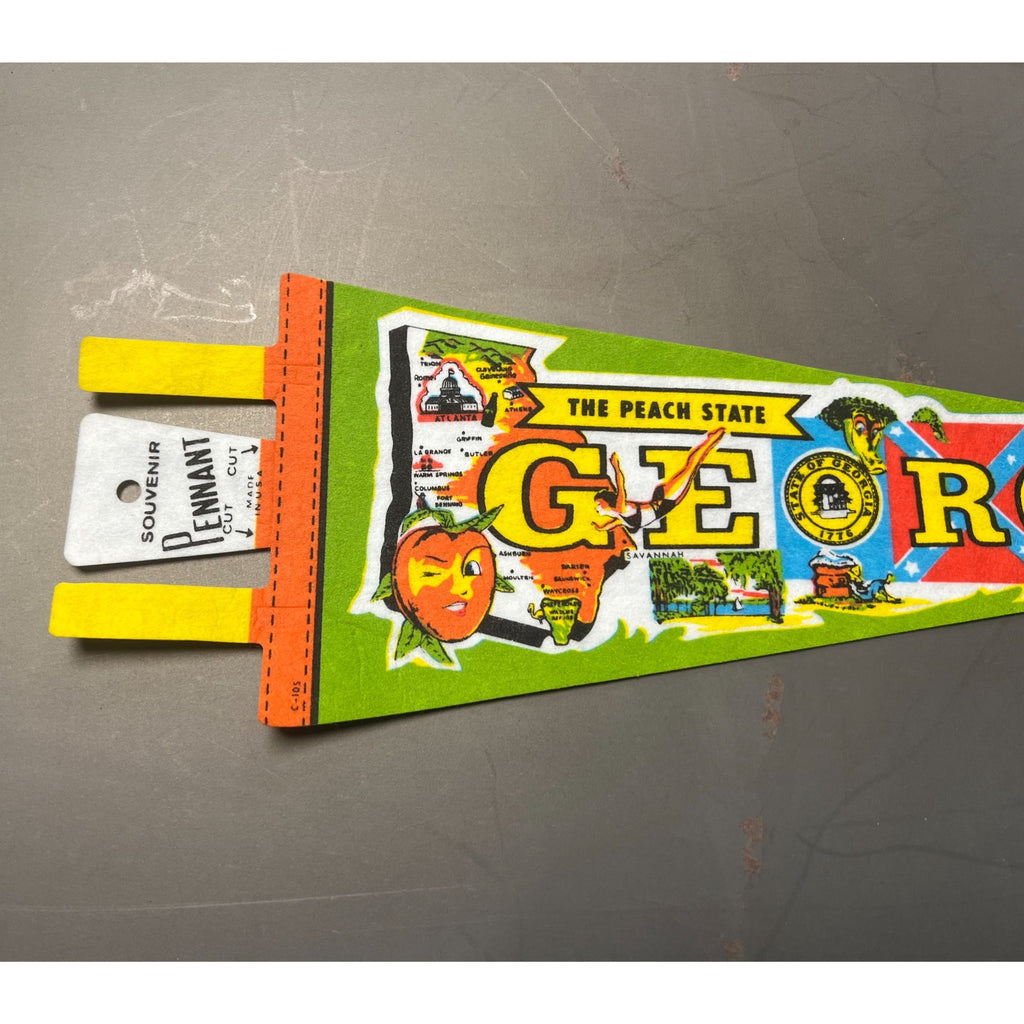 Vintage Georgia graphic pennant