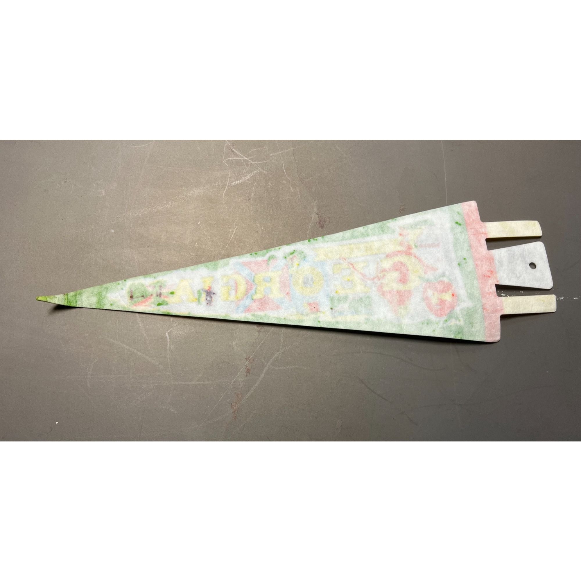 Vintage Georgia graphic pennant