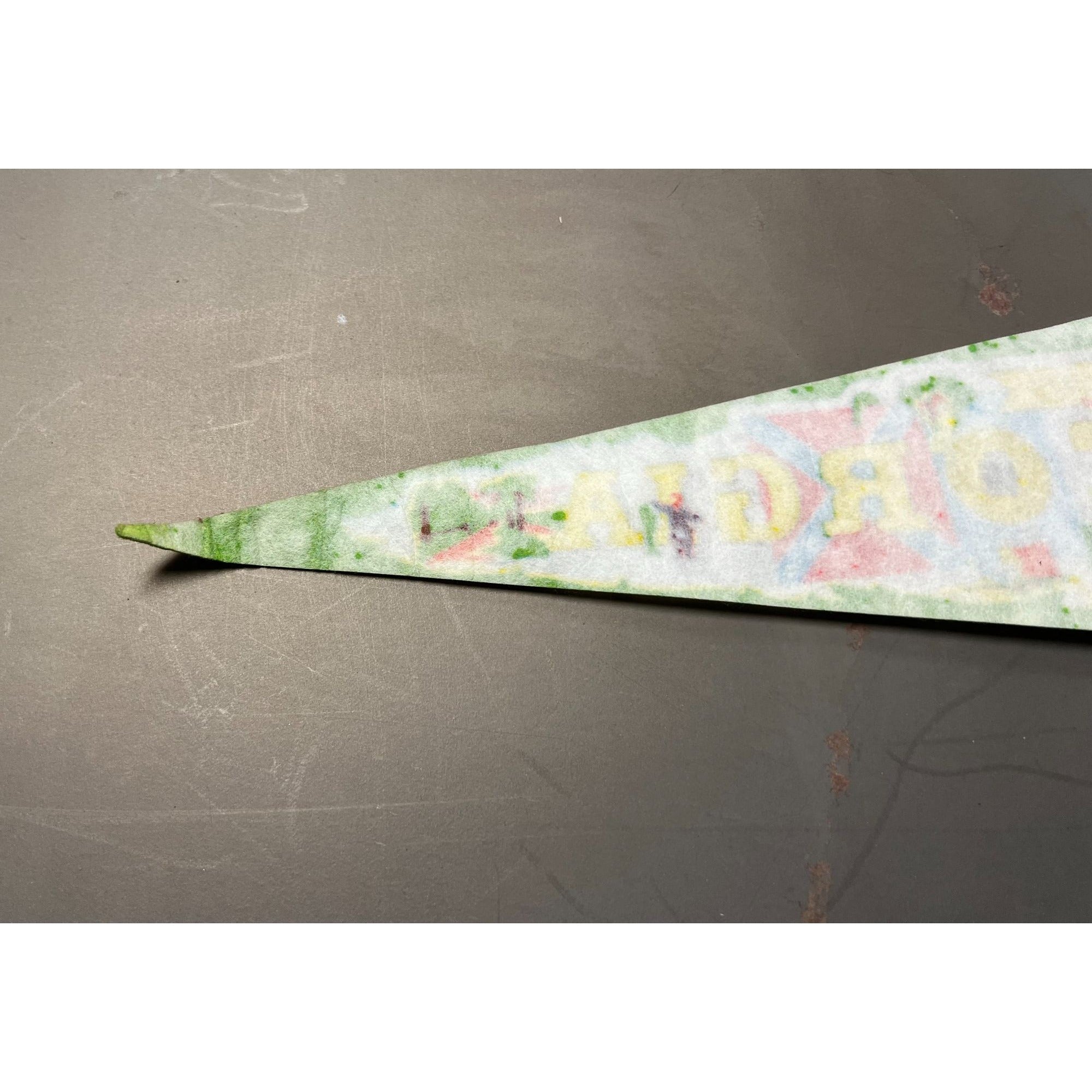 Vintage Georgia graphic pennant